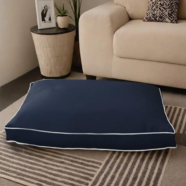 FORZA TEXTILES-PetRest Waterproof Dog Cushion Bed for Dogs – Soft Cozy Lounge Cushion with 2.5