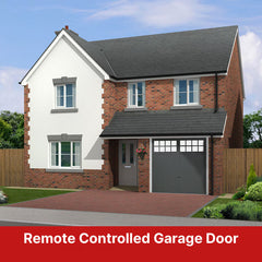 Cardale Bedford Single Garage Door Retractable with Motor and Installation in 3 Colours