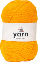 Korbond DK Beige Yarn - 100G Acrylic Wool - Lightweight, Hypoallergenic & Durable Double Knit Crochet Yarn Knitting Wool (290M Total)