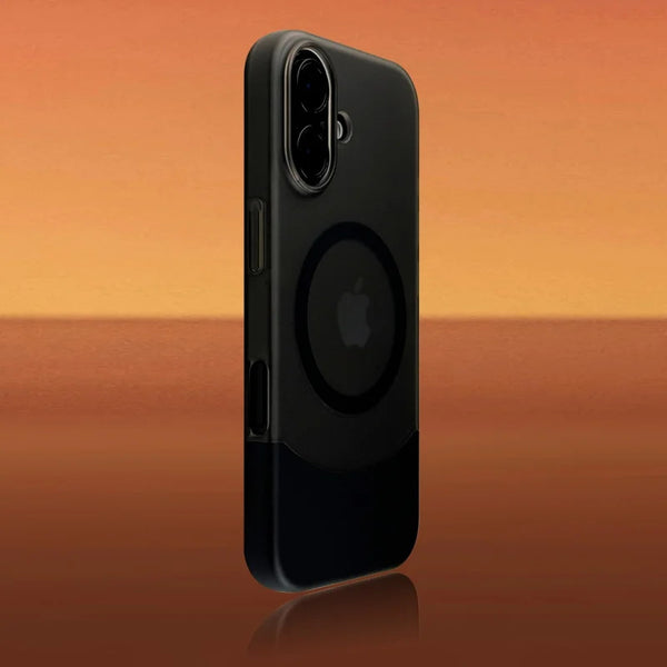 Phone Case - Elegant Split Hard Matte Design for Pro Models 17, 16, 15, 14, And 13, Featuring Ultra-Thin Magnetic Protection
