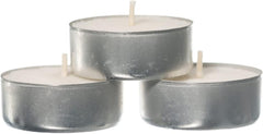 Prices Patent Candles White Tealights Bag, Pack of 50, Wax, L X 3.8Cm W X 1.8Cm H, Unscented