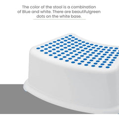 Plastic Child Foot Step Stool Anti-Slip Cover on Top For Children Practical Non-Slip Toilet Step | Toilet Steps For Toddlers | Step Stool | Toddler Step Stool | Toilet Seat & Step, Toilet Stool
