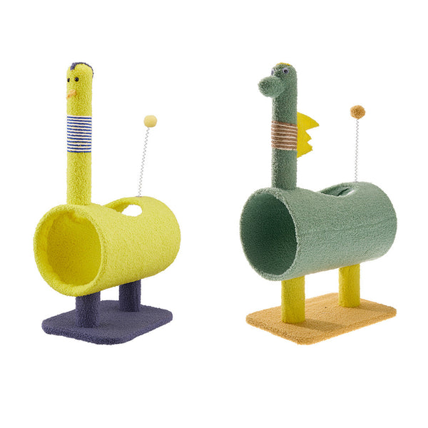 Lovely Design Cat Tree, Cat Scratching Post, Cat Nest, Multifunctional and Practical Cat Supplies for Cat'S Entertainment, Rest and Sleep. Two Styles Will Be Loved By Your Cat