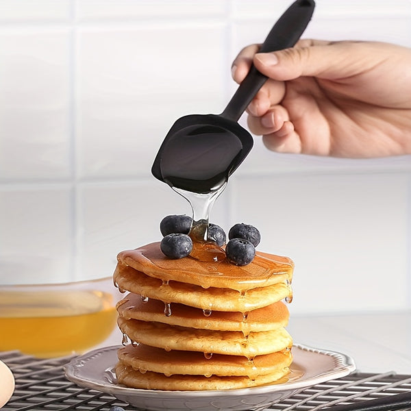 Set of 4 Heat-Resistant Non-Stick Spatulas Made of Silicone