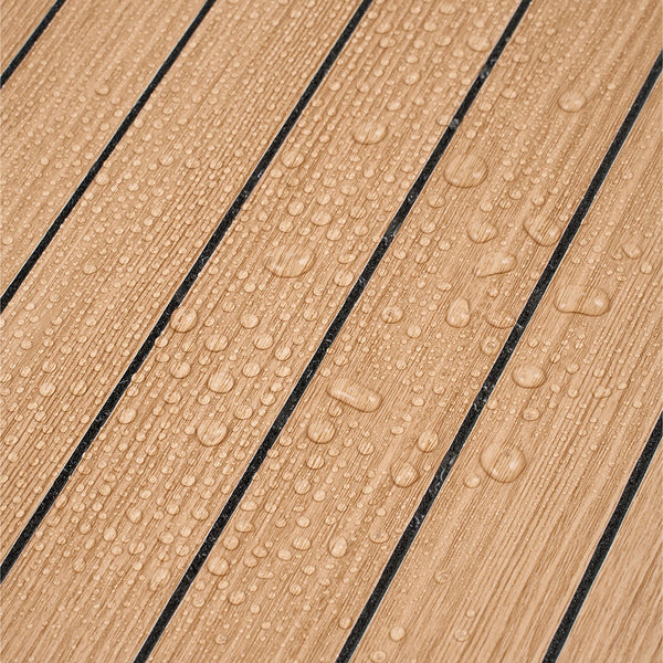 1pc 3D Imitation Wood Grain Grille Wall Panels, 300*40cm, Self-adhesive Vertical Stripe Wall Stickers, Peel and Stick, TV Background Decoration Stickers for Bedroom and Living Room, Kitchen and Bathroom Wall Renovation Stickers, Ideal for Renovating Livin