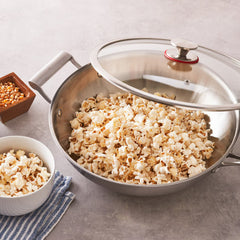 MIU Stainless Steel 34Cm Wok & Utensil