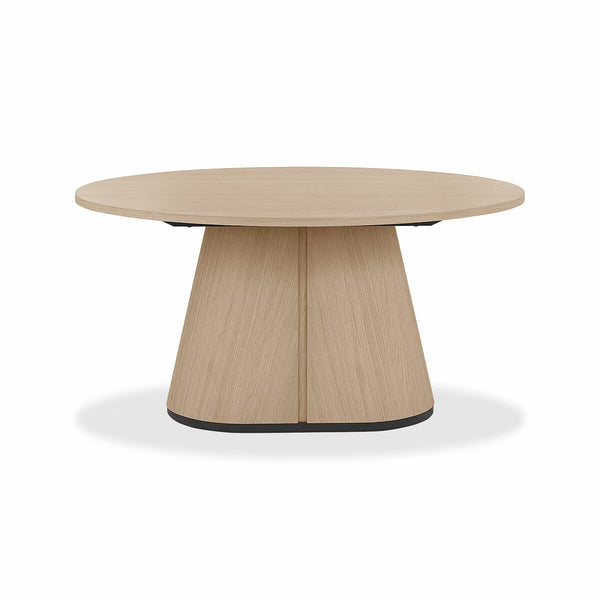 Bentley Designs Vega Scandi Light Oak Dining Table, Seats 4