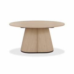 Bentley Designs Vega Scandi Light Oak Dining Table, Seats 4