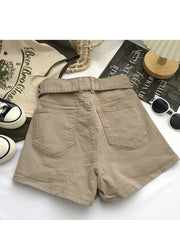 Women's High Waist Cargo Skort with Belt & Built-In Shorts - -Line Mini Skirt, Belted Waistband, Machine Washable Short Length Suitable for,, Casual Attire - Casual Streetwear Outfits