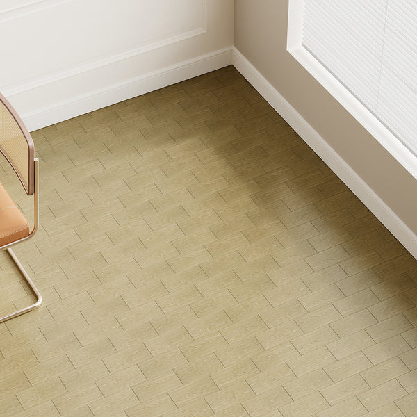 36pcs Self Adhesive Vinyl Flooring, 15X30cm Wood & & Stone Grain Effect Peel and Stick Floor Tiles, Waterproof Flooring Stickers for Home Office Bedroom Kitchen Living Room