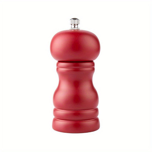 High Gloss Wooden Salt And Pepper Grinder Set