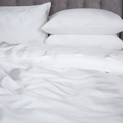 Belledorm 100% Mulberry Silk Ivory Bedding Bundle in King
