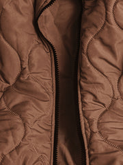Ladies' Elegant and Fashionable Rowen Patchwork Padded Coat
