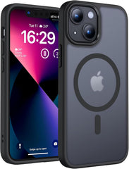TOCOL Magnetic for Iphone 17 Pro Max Case 6.9-Inch, Compatible with Magsafe, Full Camera Protection, Built-In Magnetic Ring, Drop Protection Shockproof Translucent Matte Phone Cover