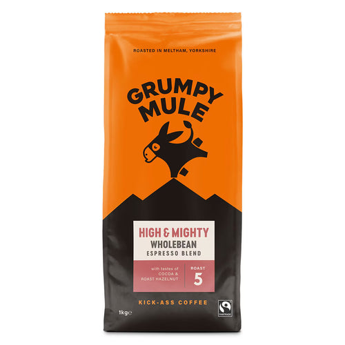 Grumpy Mule Dark Peak Coffee Beans, 1Kg