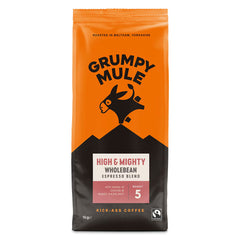 Grumpy Mule Dark Peak Coffee Beans, 1Kg