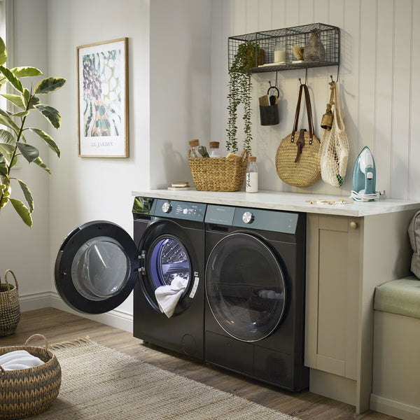 Hisense WF7S1247BB, 12Kg, 1400Rpm, Washing Machine a Rating in Black
