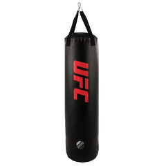 UFC Single Station Bag Stand with MMA 25Kg Punch Bag and 8Oz Sparring Gloves in 2 Sizes, in Black