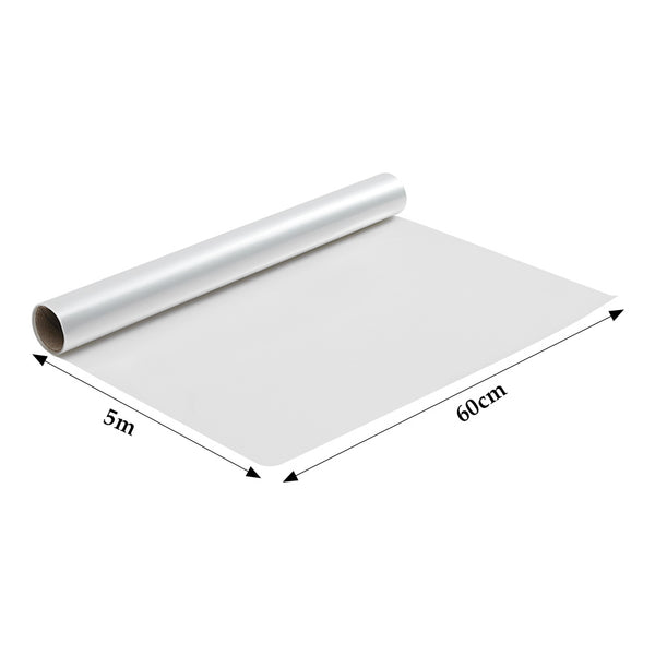 Electrostatic Wall Protective Film Clear Plastic Static Cling Protector Film Removable Contact Paper Non Adhesive Washable Protector Film Sticker for Wall Cupboard 5MX60cm