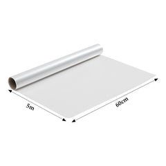 Electrostatic Wall Protective Film Clear Plastic Static Cling Protector Film Removable Contact Paper Non Adhesive Washable Protector Film Sticker for Wall Cupboard 5MX60cm