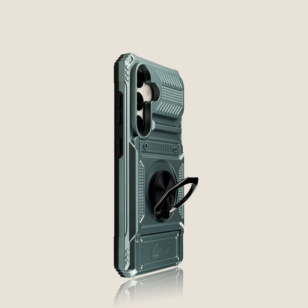 Phone Case - New 360° Rotating Kickstand Colorful Phone Case for Iphone 17 Pro Max, 16, 15, 14, 13, Air Plus, Featuring a Ring Holder And ID Card Slot, in Black, Designed to Be Non-Slip, Durable, And Stylish for Protection
