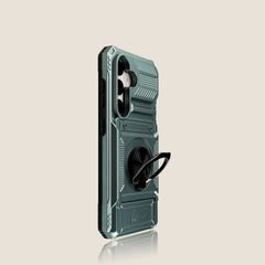 Phone Case - New 360° Rotating Kickstand Colorful Phone Case for Iphone 17 Pro Max, 16, 15, 14, 13, Air Plus, Featuring a Ring Holder And ID Card Slot, in Black, Designed to Be Non-Slip, Durable, And Stylish for Protection
