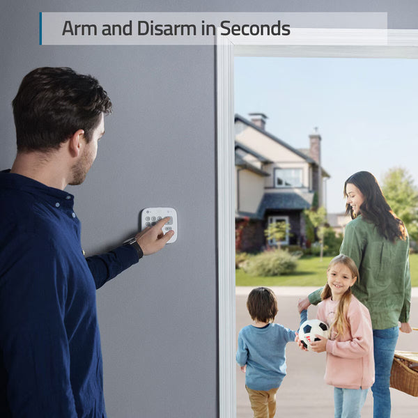 Eufy 7 Piece Alarm Bundle with Homebase 2 Local Device Storage - No Monthly Fees