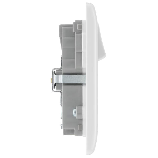 Masterplug Double 13A Switched Sockets with 15W USB a & 2X C Charger Ports, Pack of 2