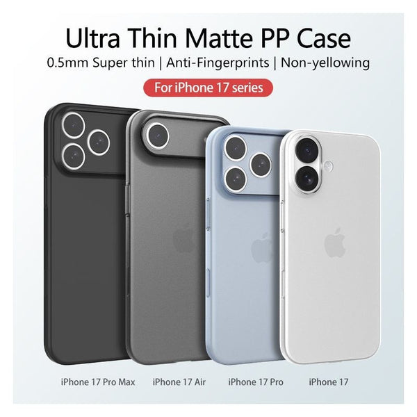 Phone Case - Shockproof Slim Protective Phone Case Compatible with iPhone 17/ 17 Pro / 17 Pro Max / 17 Air – Soft Anti-Scratch Cover for Everyday Use