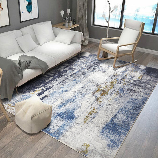 1pc Area Rug Modern Abstract Living Room Boho Art Bedroom Dining Room Nursery Lounge Home Office Grey/ , Home Practical Carpet Round and Rectangular