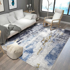1pc Area Rug Modern Abstract Living Room Boho Art Bedroom Dining Room Nursery Lounge Home Office Grey/ , Home Practical Carpet Round and Rectangular