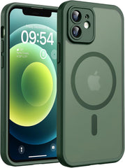 TOCOL Magnetic for Iphone 17 Pro Max Case 6.9-Inch, Compatible with Magsafe, Full Camera Protection, Built-In Magnetic Ring, Drop Protection Shockproof Translucent Matte Phone Cover