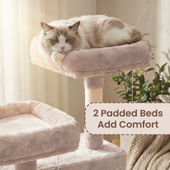 Cat Tree, Cat Tower for Large Cats, Ultra-Soft