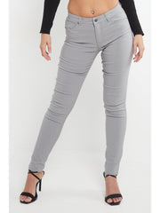 MYT Womens Chino Trousers Ladies Skinny Fit Super Stretch Office Work Casual Chinos Waist Size UK 6-18