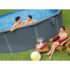 Bestway® Hydrium™ 18Ft (5.4M) round Steel Wall above Ground Pool Set