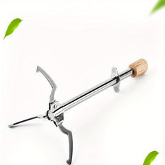 Telescopic Ice Clip Pickle Grabber Fork Tongs Olives Pickled Onions Utensil 1pc