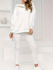 Three-Piece Set Including a Women'S Hoodie, Slim-Fit Pants, And a Vest, Perfect for And Casual Daily. It Offers a Style, Ideal for And Travel, Featuring Buttons, Pockets, And a Trendy .
