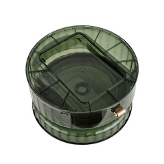Skincare Exclusive Emerald Rotating Storage Box 25*14cm, 360° Desktop Rotating Storage Rack, with Drawer Large Capacity Cosmetic Organizer, Storage Box Suitable for Vanity Dresser Bathroom