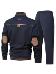 Men's Fitness Suit, Men's Casual Sports Suit, Men's Fashionable Sports Suit, Men's Outdoor Running Suit, Men's Training Suit.