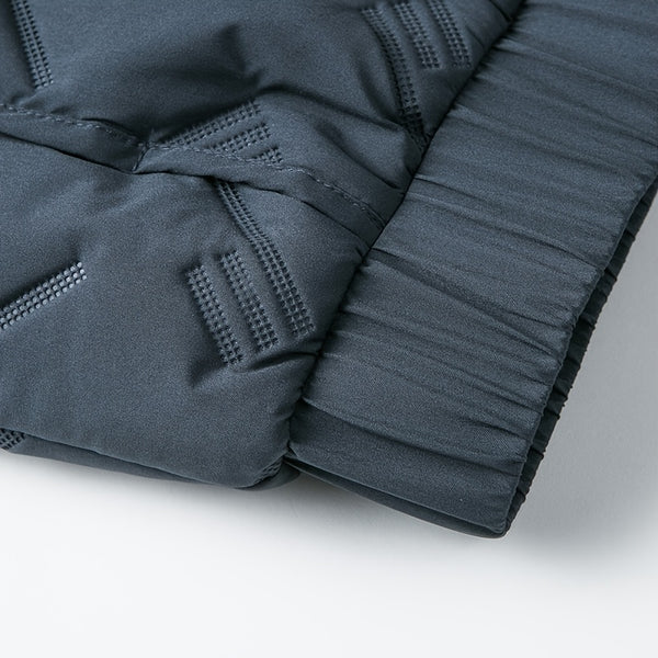 Lightweight Winter Stand Collar Jacket for Men, Quilted Thermal Business Casual Coat, Cold Weather Outerwear