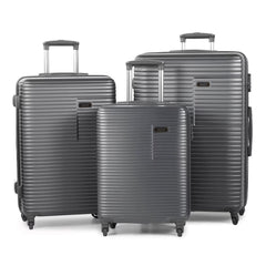Rock Pacific 3 Piece Hardside Luggage Set in 2 Colours