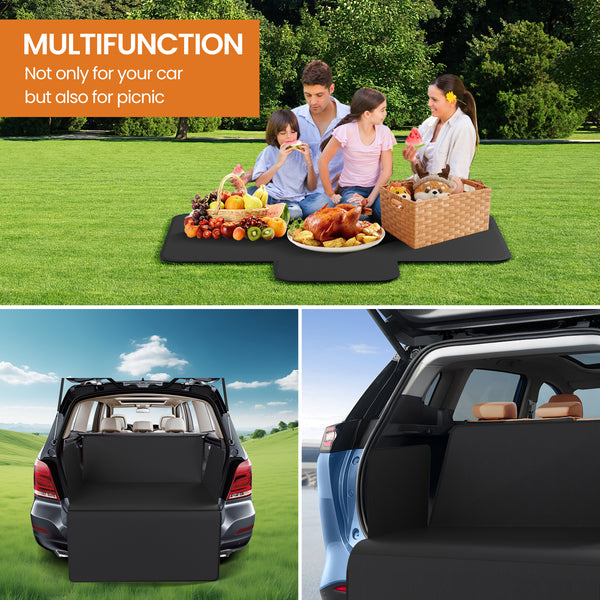 Full Coverage Anti-slip Waterproof Car Boot Liner Pet Seat Cover Dog Trunk Mat