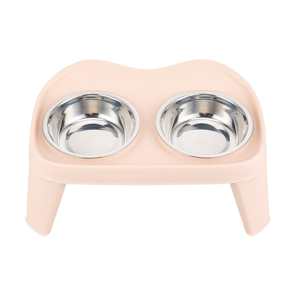Dog Bowls with Stand, Adjustable Raised Dog Bowl for Large Dogs, Dog Feeding Station with 2 Stainless Steel Dog Bowls, Non-Slip elevated dog bowls