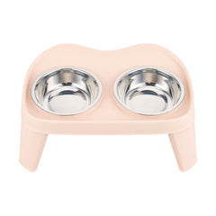 Dog Bowls with Stand, Adjustable Raised Dog Bowl for Large Dogs, Dog Feeding Station with 2 Stainless Steel Dog Bowls, Non-Slip elevated dog bowls