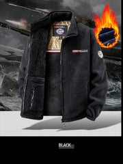 [Shule Water OBM] Easter New Product Launch, New Autumn Winter Fleece-Lined Thickened Jacket, Fashionable Fleece Fabric, Graphene Lining, Casual Trendy Versatile, First Choice for Autumn Winter