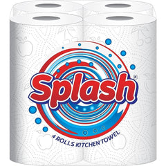 Kitchen Towels. Splash 2-ply Quilted Paper Rolls. . Responsibly Sourced. Strong. 10m per Roll