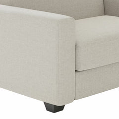 Lucas Natural Fabric Snuggler Sofa Bed