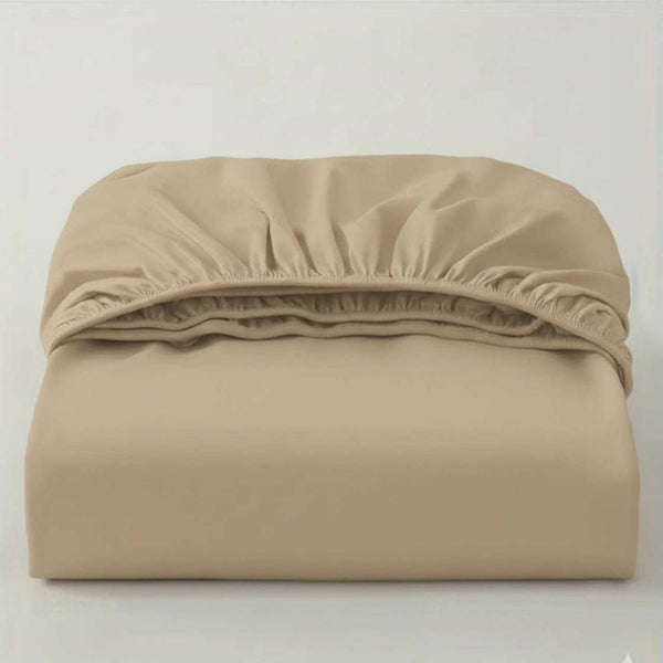 FORZA TEXTILES-25cm Mattress Depth Fitted Sheet – Everyday Bedding Essential Made to Hold Its Position on the Mattress, Easy Care Maintenance for Daily Living, Deep Pocket Construction with Firm Edge Support Keeps the Sheet Smooth and Secure, Helps Mainta