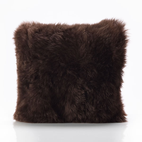 Bowron Single Sided Sheepskin Cushion, 35 X 35Cm in 7 Colours