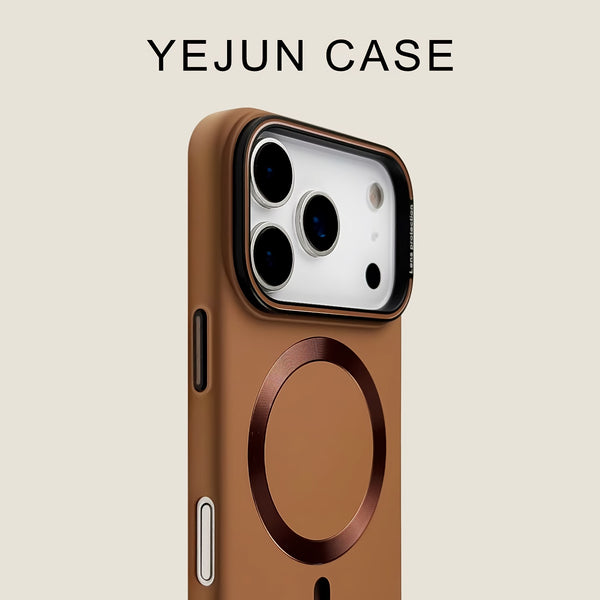 Phone Case: Metal Phone Case with Suction Ring for iPhone 17 Air 16 15 14 Pro Max Series Aluminum Alloy Solid Color Simple High End Feel Wear Resistant